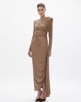 Rico Dress- Mocha Dresses Rachel Gilbert