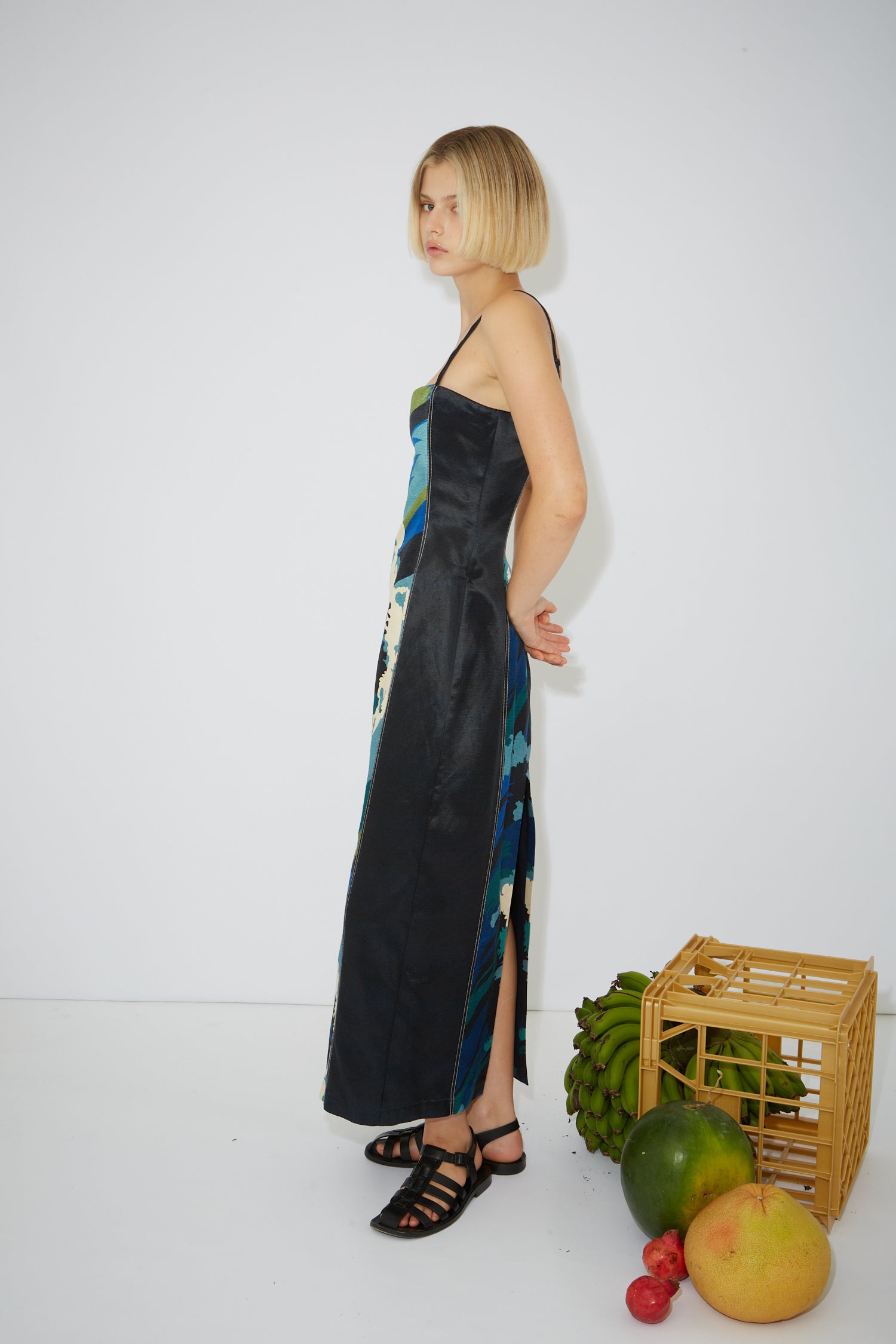 Almais Wave Midi Dress La Sirena Boutique Almais Wave Midi Dress La Sirena Boutique