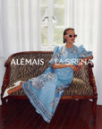 La. Sirena Exclusive- Villa Romantica Midi Dress Dresses Alèmais