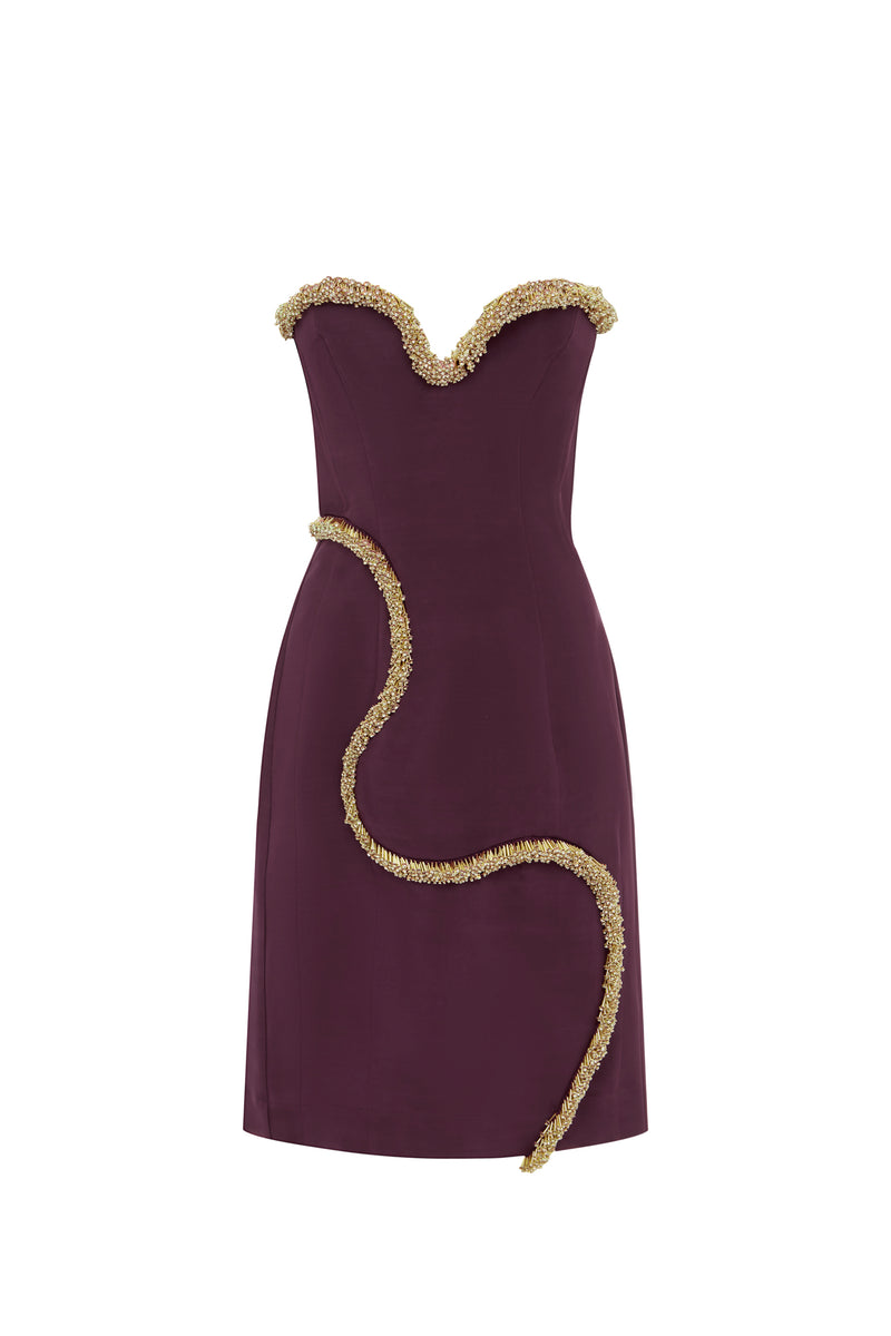 Alemais Orion Embellished Midi Dress – La Sirena Boutique