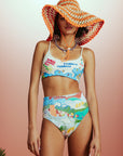 Nadia Scoop Neck Top swim Alèmais