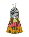 Poppy Spliced Mini Dress Dresses Alèmais