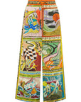 Lucky Pace Silk Pant Pants Alèmais