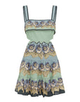 Madalena Cut Out Mini Dress Dresses Alèmais