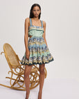 Madalena Cut Out Mini Dress Dresses Alèmais