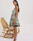 Madalena Cut Out Mini Dress Dresses Alèmais