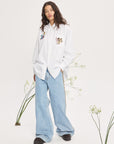 Anouk Embellished Shirt shirt Alèmais