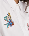 Anouk Embellished Shirt shirt Alèmais