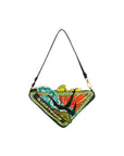 Lucky Pace Beaded Triangle Clutch- Preorder bag Alèmais