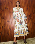 Mercado Midi Dress- Preorder Dresses Alèmais