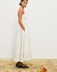 Giulia Embroidered Sundress Dresses Alèmais
