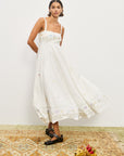 Giulia Embroidered Sundress Dresses Alèmais