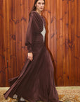 Silvio Ruched Midi Dress- Preorder Dresses Alèmais