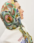 Tommasina Silk Scarf- Preorder scarf Alèmais