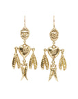Tesori Chilli Charm Earrings- Preorder Earrings Alèmais