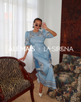 La. Sirena Exclusive- Villa Romantica Midi Dress Dresses Alèmais