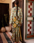 Cece Spliced Midi Dress Dresses Alèmais