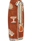 Soleil D'amour Silk Sarong Skirt- Preorder Skirts Alèmais