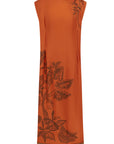 Monkey Dance Silk Midi Dress Dresses ALEMAIS