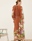 Alfie Ruched Midi Dress Dresses ALEMAIS