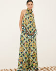 Liana Silk Palazzo Pant Pants ALEMAIS
