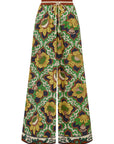 Liana Silk Palazzo Pant Pants ALEMAIS