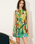 Mokshini Beaded Fringe Mini Dress Dresses ALEMAIS