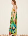 Mokshini Embellished Midi Dress Dresses ALEMAIS