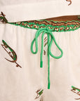 Wanda Embroidered Short Shorts Alèmais
