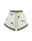 Wanda Embroidered Short Shorts Alèmais