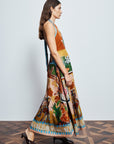 Mlak Halter Midi Dress Dresses ALEMAIS