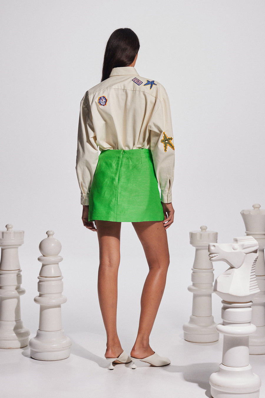 Dazzle Mini Skirt- Preorder Skirts Alèmais   