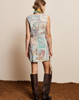 Andie Denim Mini Dress Dresses Alèmais