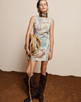 Andie Denim Mini Dress Dresses Alèmais