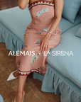 La. Sirena Exclusive- Laurence Midi Dress Dresses Alèmais