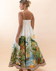 Toucan Tango Midi Dress Dresses ALEMAIS