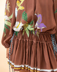 Alfie Ruched Mini Dress Dresses ALEMAIS