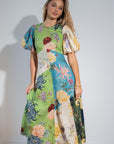 Avery Spliced Midi Dress Dresses Alèmais