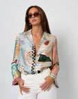 Michelle Silk Shirt