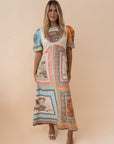 Alberta Midi Dress Dresses ALEMAIS