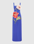 Adelina Maxi Dress- Lapis Leo lin
