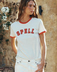 Roomie Shrunken Sports Tee shirt SPELL