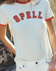 Roomie Shrunken Sports Tee shirt SPELL