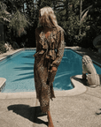 Samantha Lace Gown - Vintage Leopard Dresses SPELL