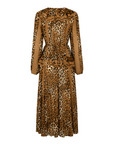 Samantha Lace Gown - Vintage Leopard Dresses SPELL