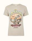 Coco Cantina Biker Tee - Taupe shirt SPELL