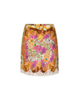 Lovers & Dreamers Lace Mini Skirt - Champagne Peach Skirts SPELL