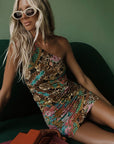 Lovers & Dreamers Mesh Mini Dress - Cosmos Pink Dresses SPELL