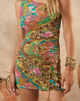 Lovers & Dreamers Mesh Mini Dress - Cosmos Pink Dresses SPELL