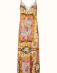 Lovers & Dreamers Strappy Maxi Dress - Champagne Peach Dresses SPELL